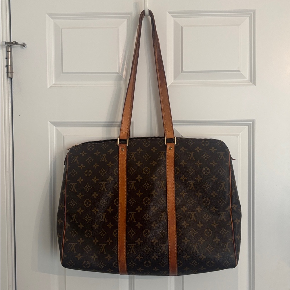 Vintage Monogram Louis Vuitton Flannery Large Bag Carry-on Weekender